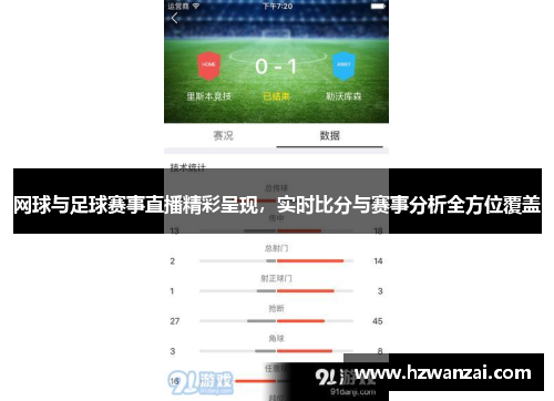 网球与足球赛事直播精彩呈现，实时比分与赛事分析全方位覆盖