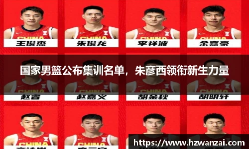 国家男篮公布集训名单，朱彦西领衔新生力量